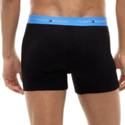 Мужские спортивные боксеры Tommy Hilfiger Stretch Cotton Boxer Brief 3P - opal blue/burgundy/blue spell