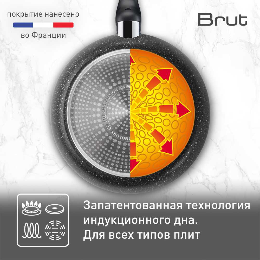 Сковорода Tefal Brut 24 см 4220124