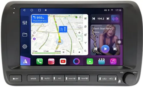 Магнитола для Toyota Crown / Crown Majesta S170 1999-2004 - FarCar S500-TS10 монитор 10.36" QLED на Android 14, Быстрая, CarPlay, 4G SIM-слот