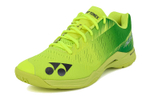 YONEX Power Cushion AERUS Z Textile, Synthetic Leather Gradient Low top Badminton Shoes Men"s Bright Yellow
