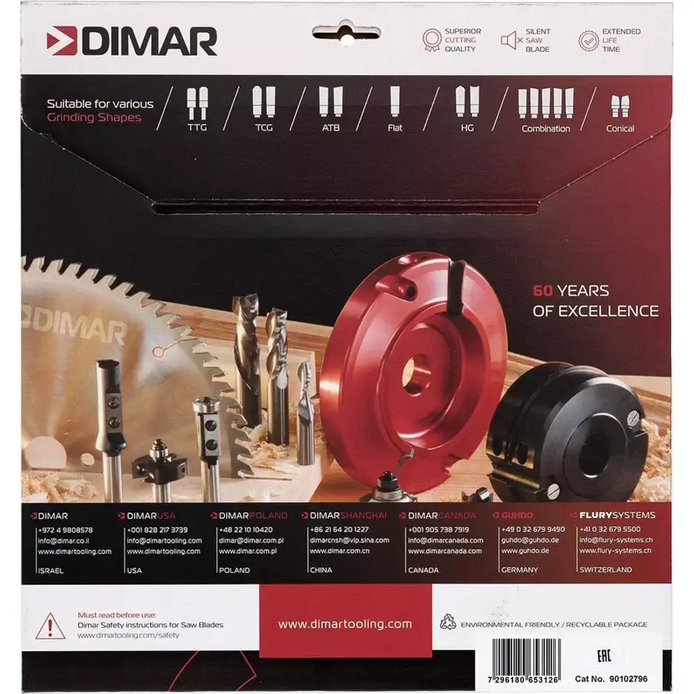 Пила по дереву SPline D300x30x3,2 Z48 DIMAR 90102796