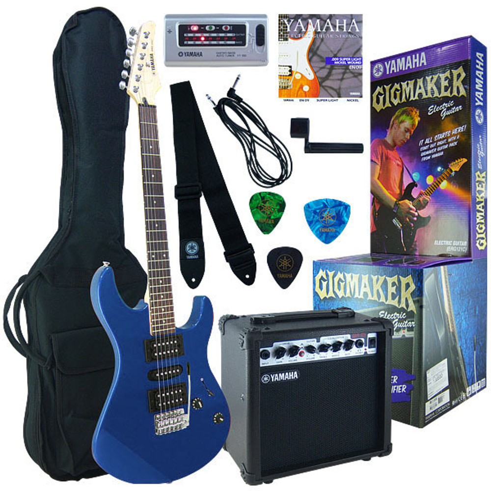 Yamaha ERG121GPII METALLIC BLUE Гитарный набор