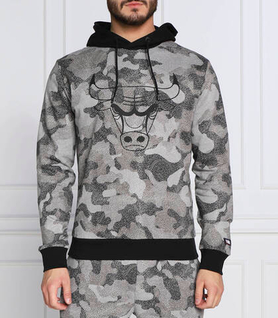 Худи boss x nba camo BOSS ORANGE - серый(50477453)