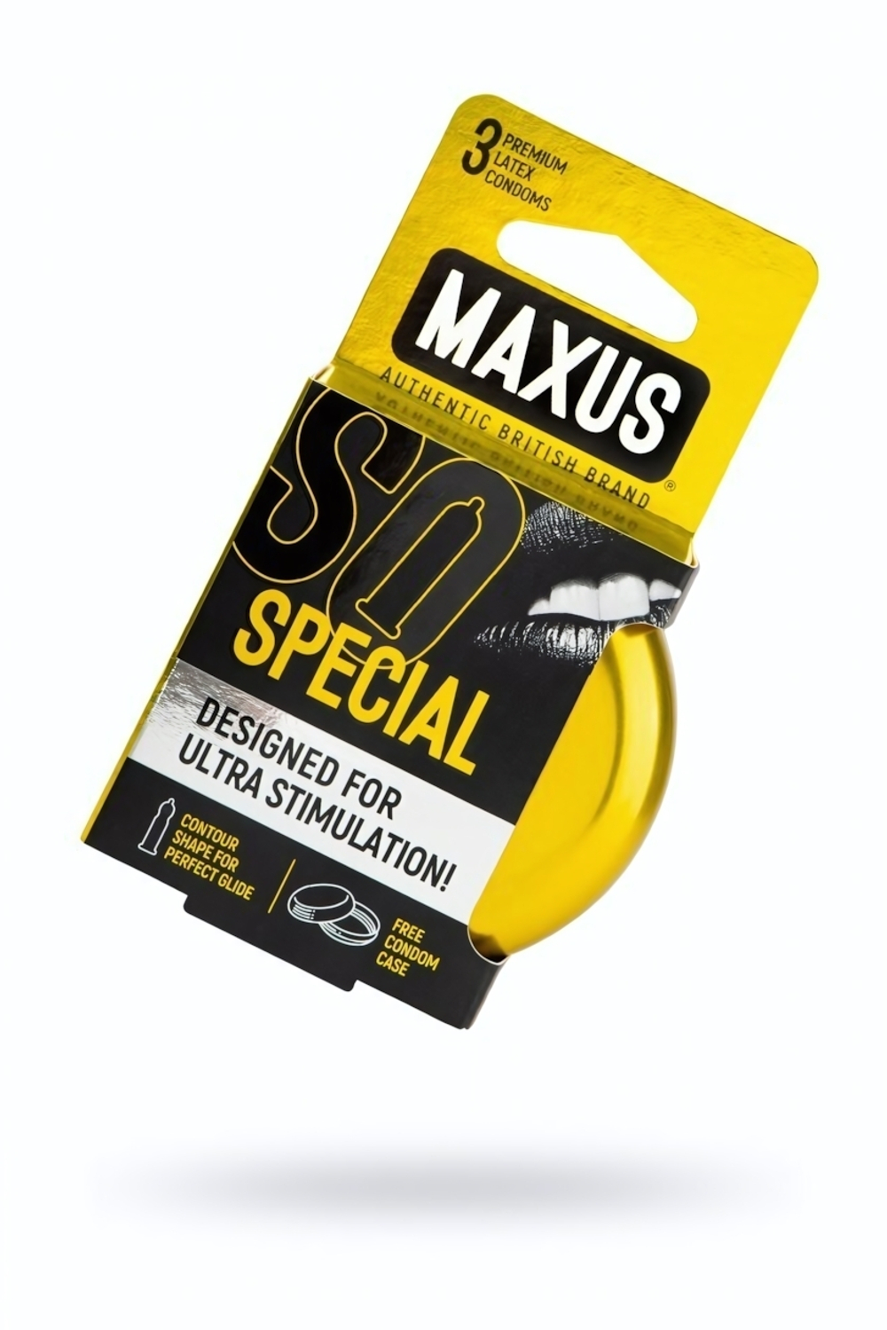 Презервативы Maxus точечно-ребристые в железном кейсе №3