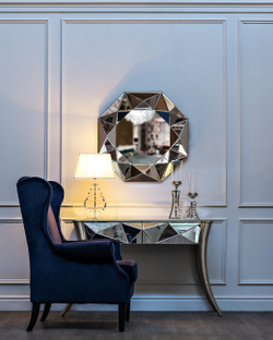 Зеркало с объемной рамой 81x81 Garda Decor 19-OA-1045