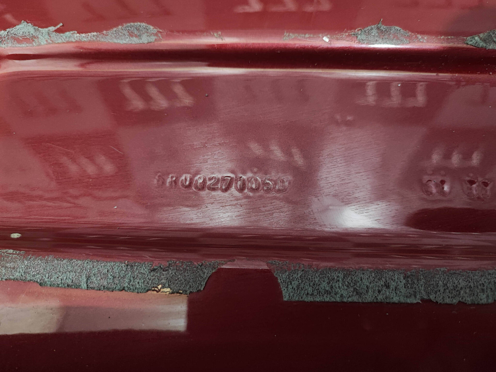 Крышка багажника Volkswagen Polo 5 Sedan 15-20 Б/У Оригинал 6RU827025F