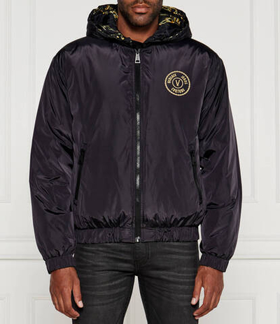 Двухсторонняя куртка бомбер Versace Jeans Couture - черный(77GAUD17CQD56)