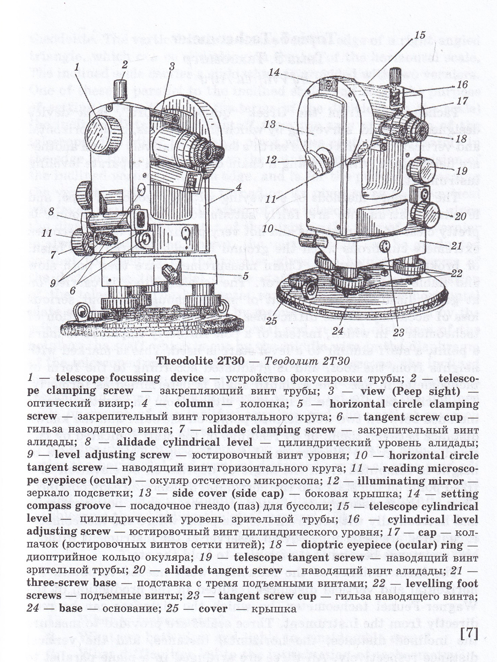 Geodetic & cartographic terms - Геодезические термины