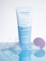 Увлажняющая пенка Super Aqua Ultra Hyalron Cleansing Foam, 200мл