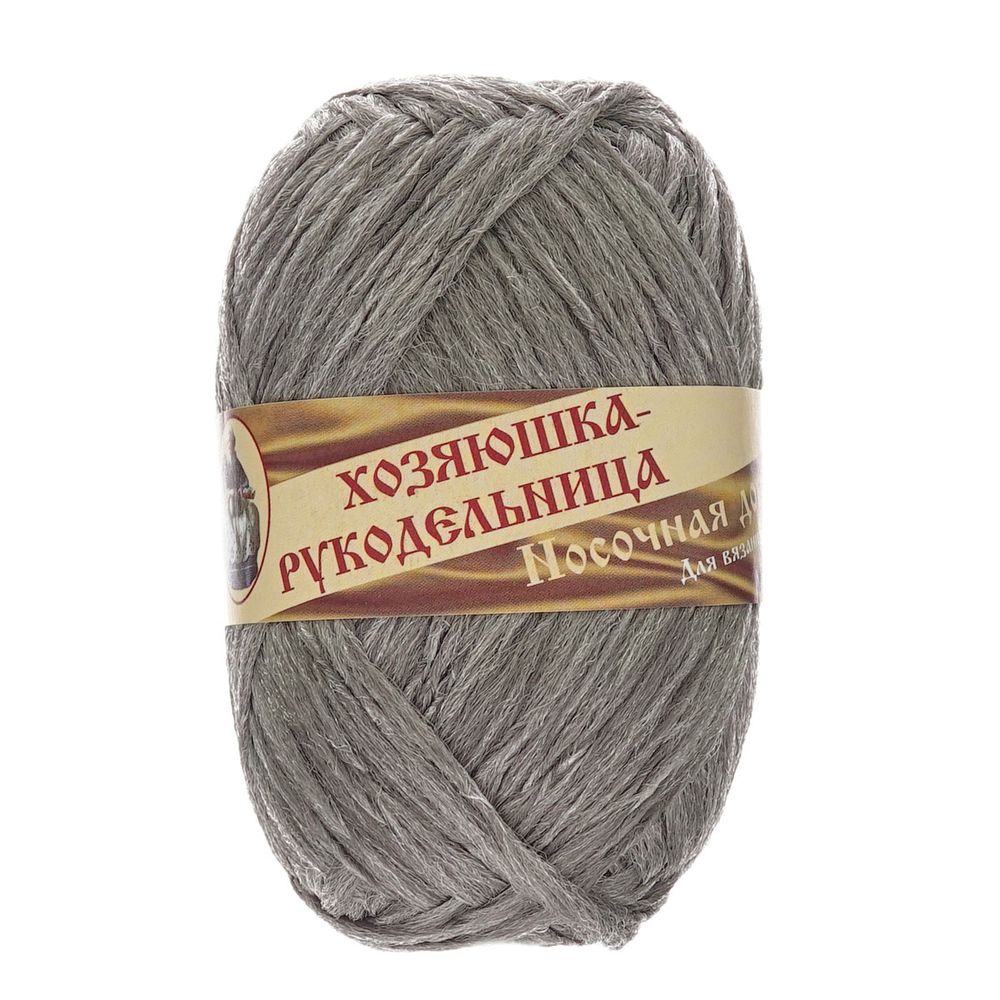 Пряжа Носочная добавка / уп.10 мот. по 50 г, 230 м, светло-серый