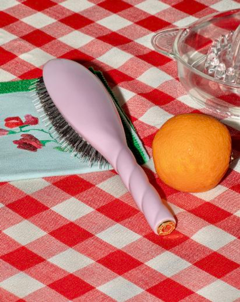 La Bonne Brosse Массажная расческа для волос N 02 Essential Detangling Brush - Emerald Green