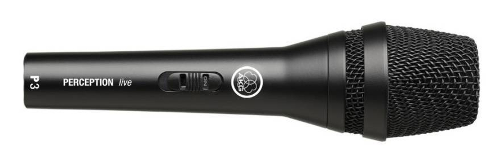 AKG P3S микрофон динамический кардиоидный вокальный/инструментальный 40-20000Гц с выкл
