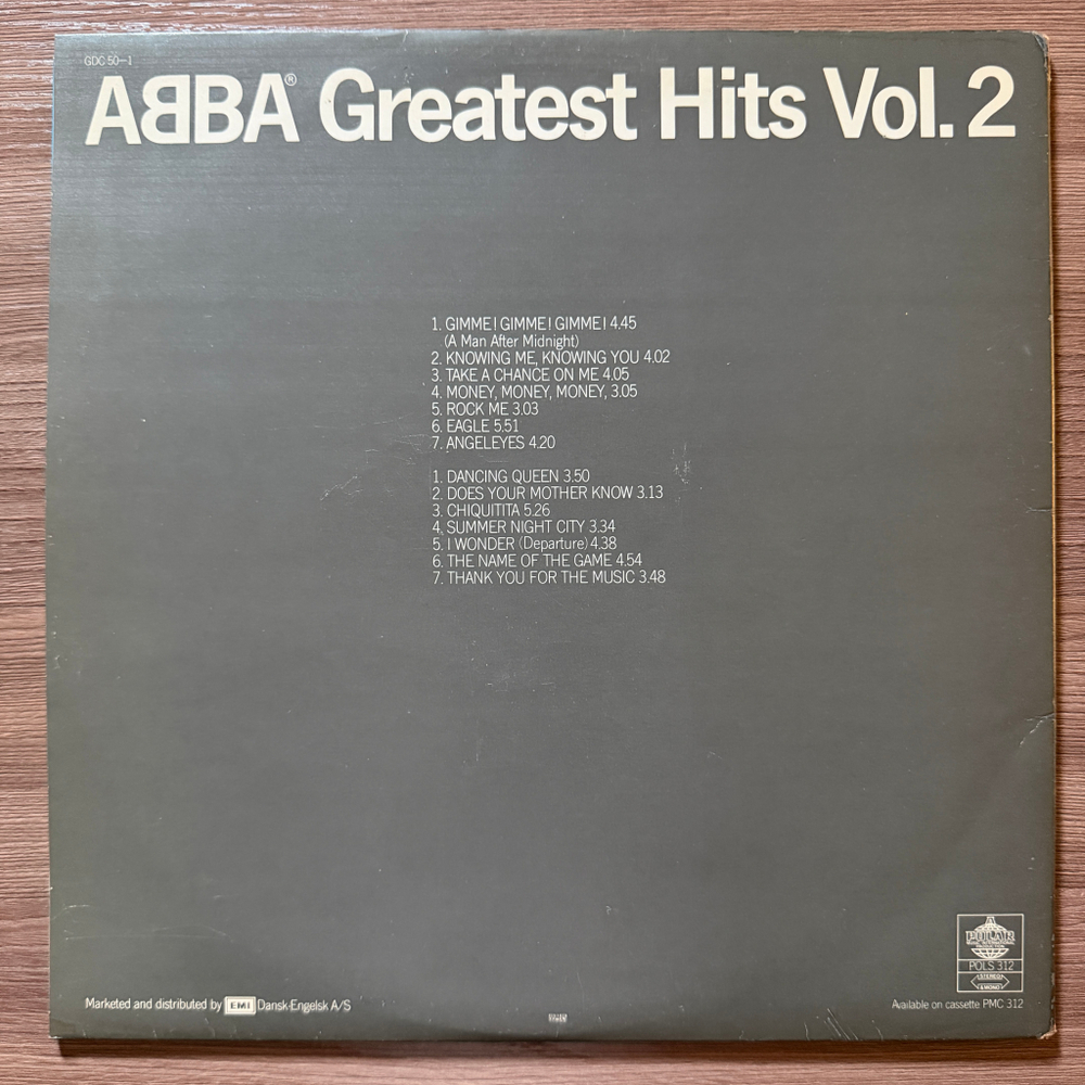 ABBA - Greatest Hits Vol. 2 (Швеция 1979г.)