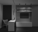 Трековый светодиодный светильник Maytoni Exility X Focus Led TR245-7W3K-B
