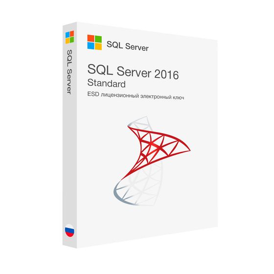 Microsoft SQL Server 2016 Standard лицензионный ключ Per Core, без CAL