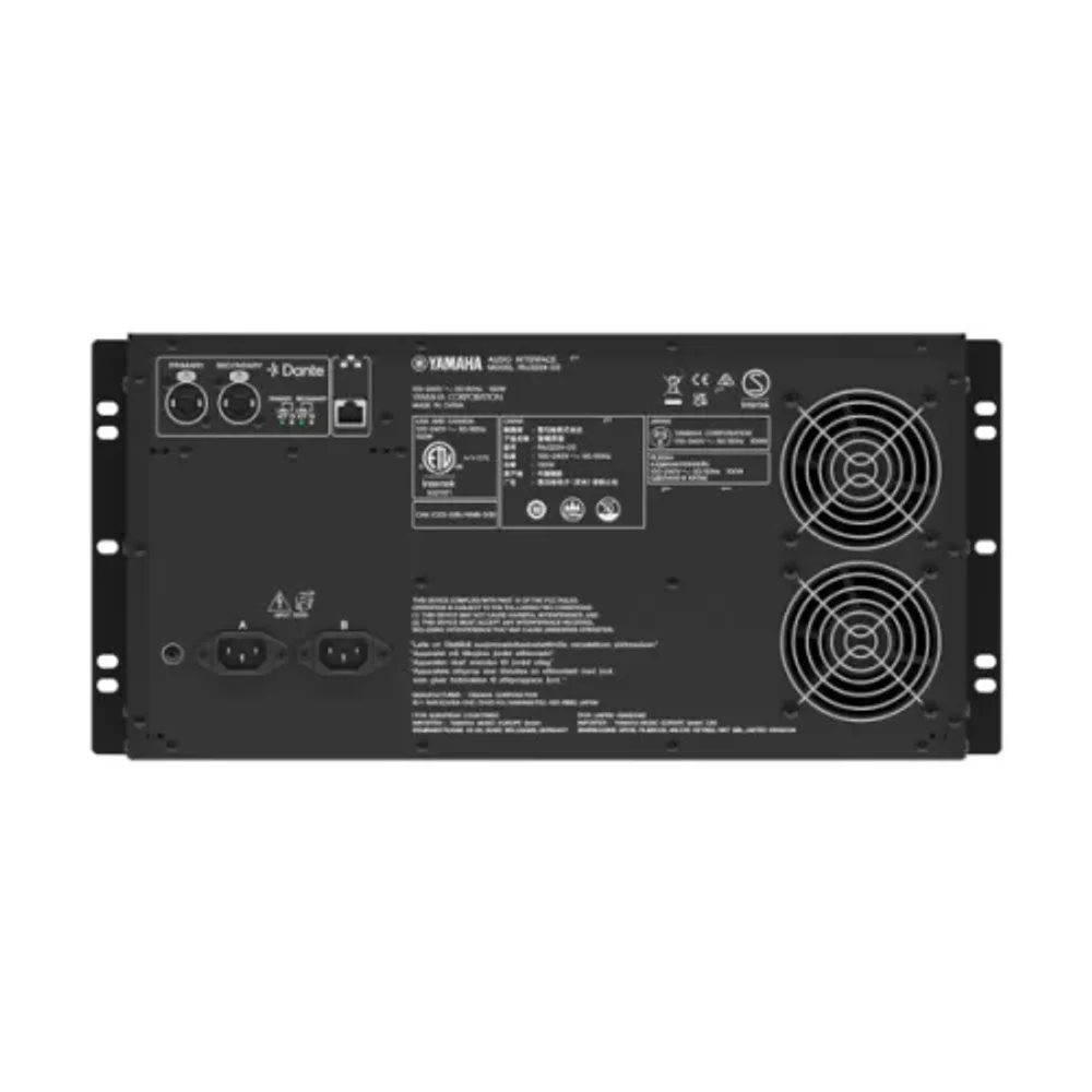 Yamaha RIO3224-D3 — стейджбокс 32x24 Dante 3-го поколения