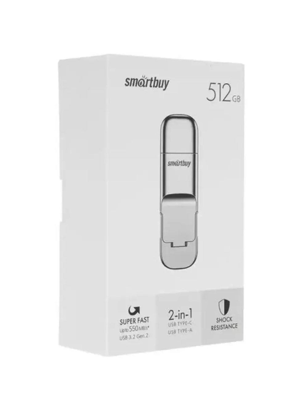 Память USB Flash 512 ГБ M5 SB512GBM5 SILVER