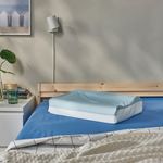 Ортопедическая подушка IKEA SPETSHAGTORN, Бело-голубой, 33x45 см