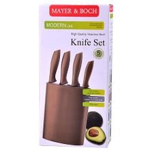 Набор MAYER &amp; BOCH 4 ножа с подставкой 29654