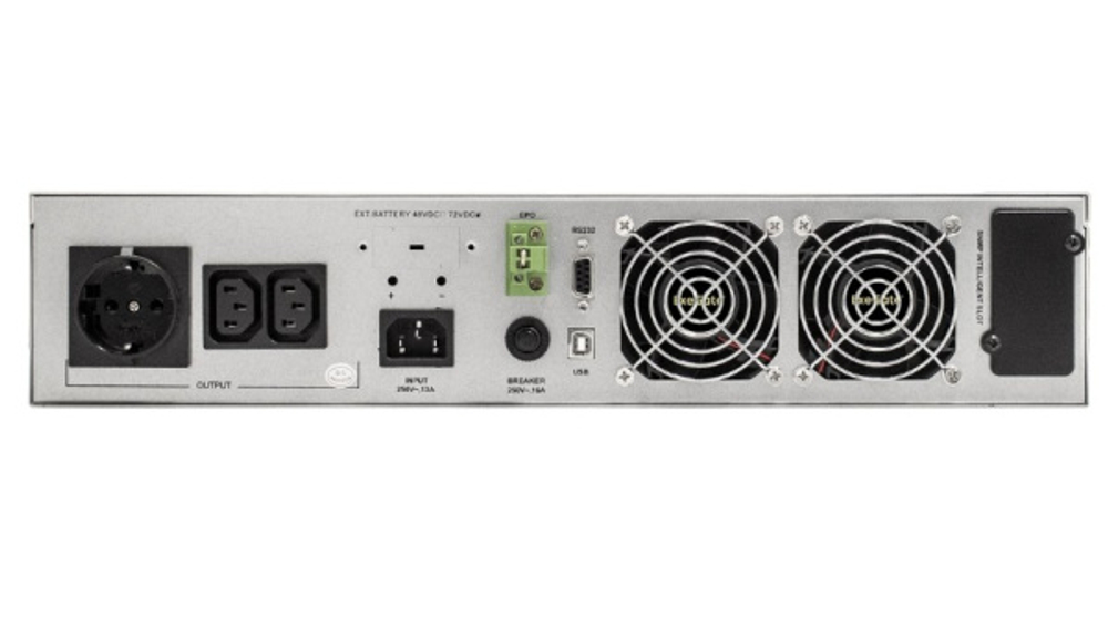 Источник бесперебойного питания Exegate PowerExpert ULS-3000.LCD.AVR.1SH.2C13.USB.RS232.SNMP.2U