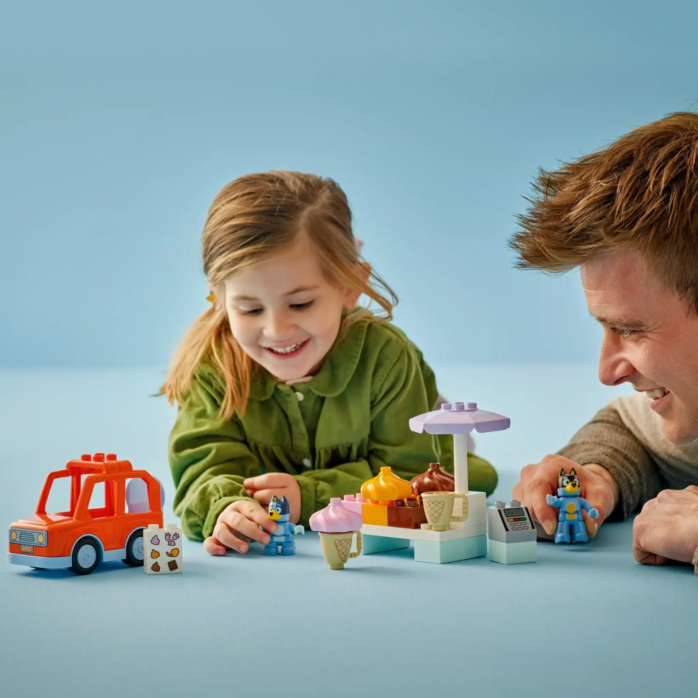 Конструктор LEGO Bluey 10458 Поездка за мороженым с Блуи
