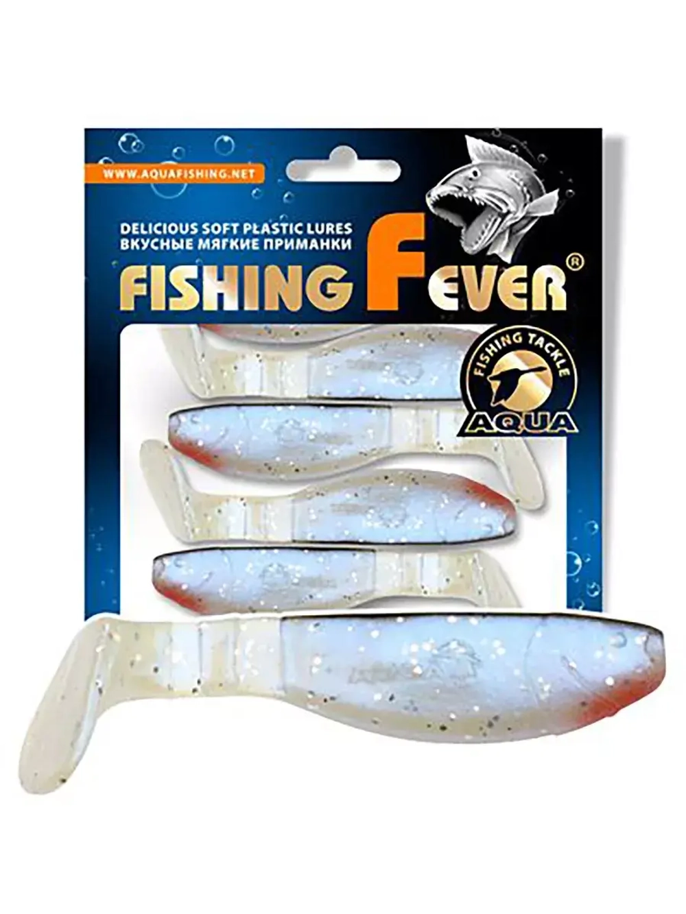 Мягкая приманка риппер FishingFever 7,5cm, 6,9g,2 уп по 5 шт