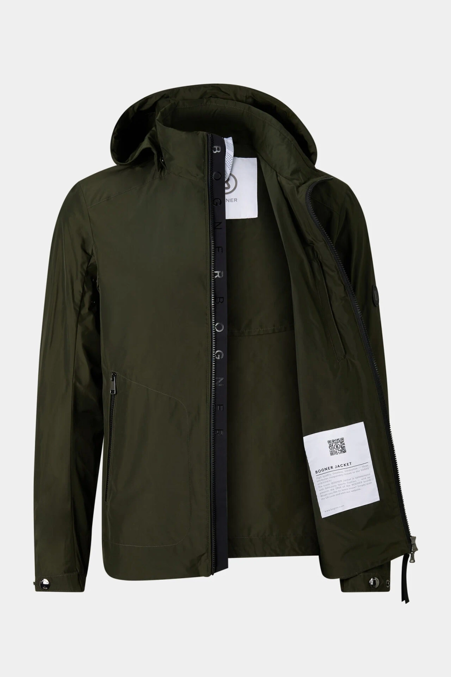 Куртка BOGNER JACOB-5 в зеленом цвете