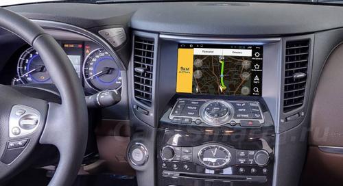 Навигационный блок для Infiniti QX70 2014-2018 - Kuberg YF-5-9 на Android 9, и