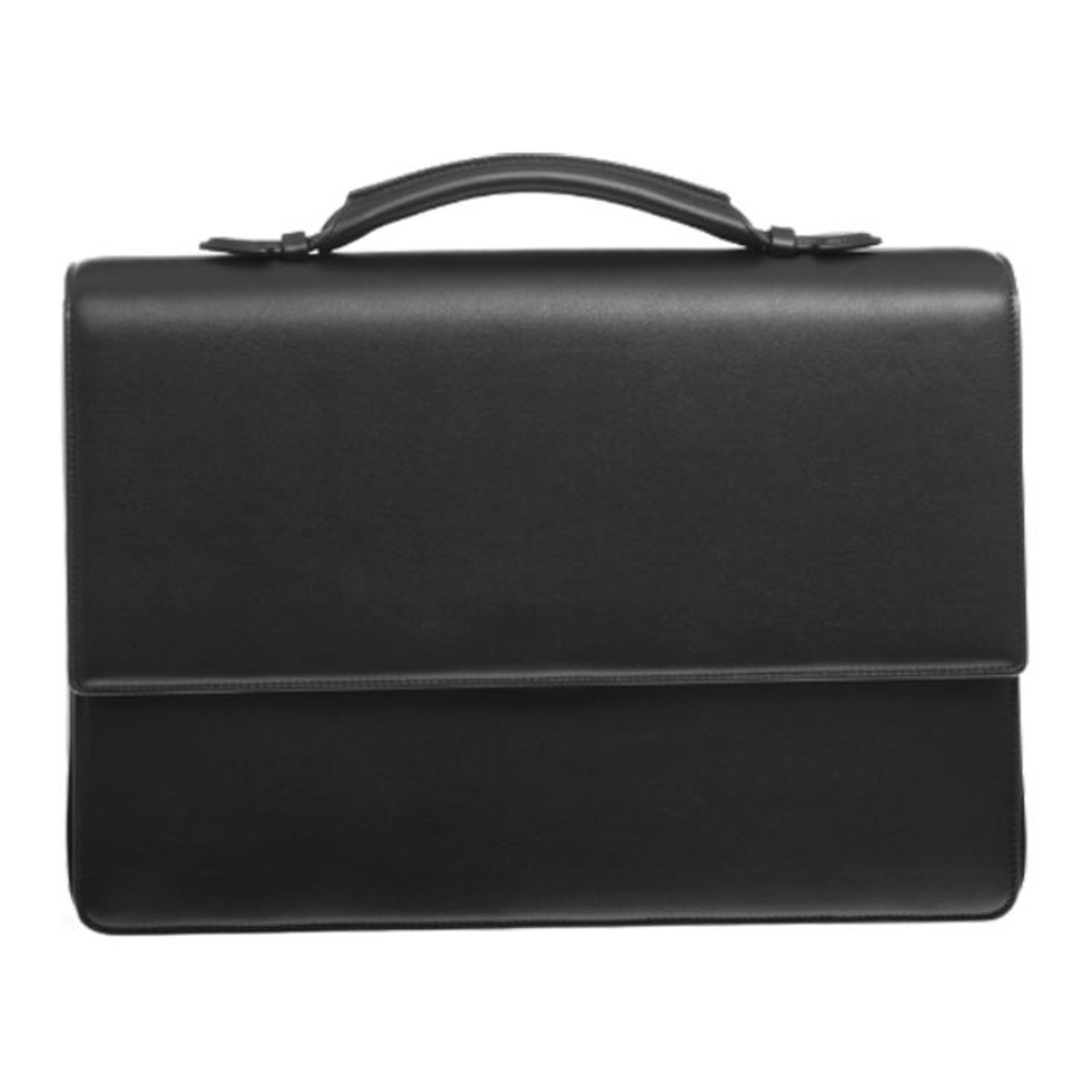 CARTIER Calfskin Briefcase, Handbag Men"s Black