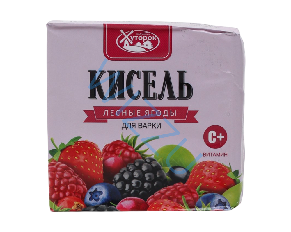 Кисель Бабушкин Хуторок лесная ягода брикет 180гр