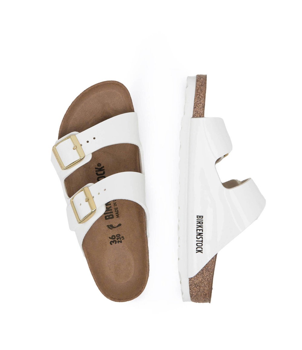 шлепанцы arizona bf Birkenstock - белый(1005294)