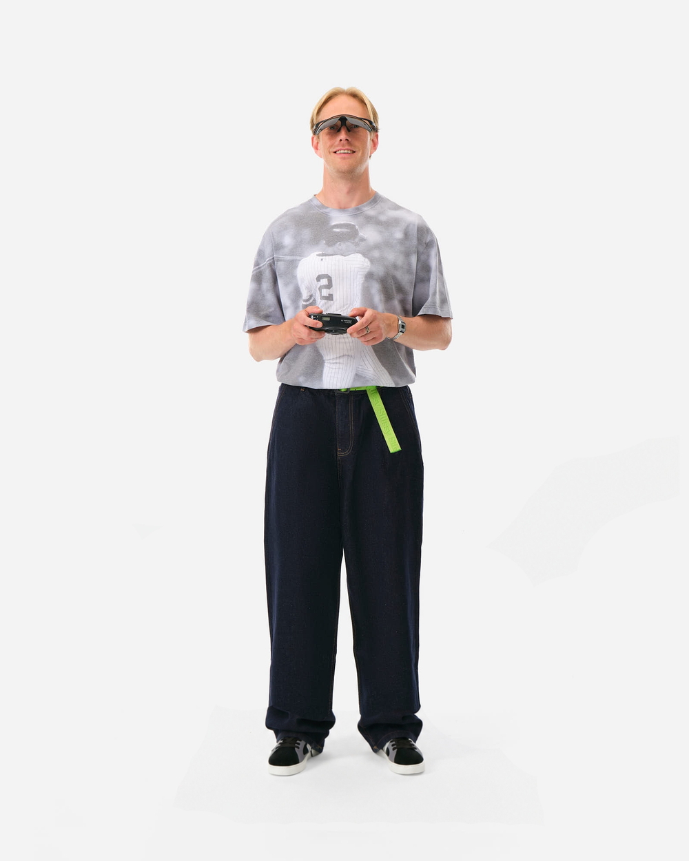 Брюки Anteater Loose Jeans Темно-синий