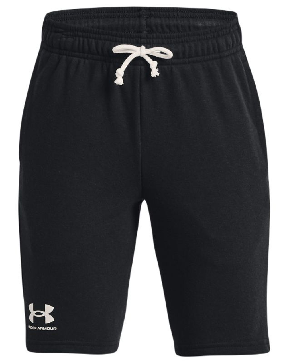 Шорты для мальчика теннисные Under Armour Boys' UA Rival Terry Shorts - черный