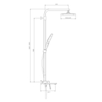 Душевая система для ванны RAGLO R51.24.06