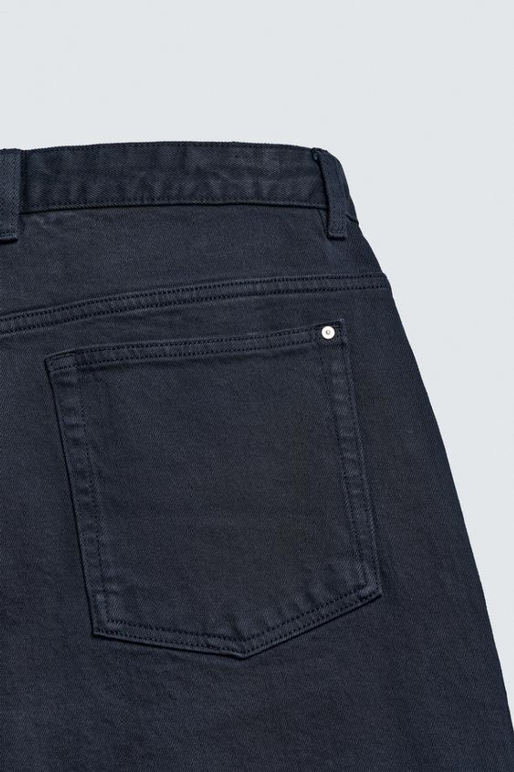 ZARA БРЮКИ КАРГО С ЗАКЛЕПКАМИ, МОРСКОЙ СИНИЙ