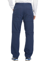 Брюки медицинские мужские укороченные Dickies DK110S на молнии, синий, L