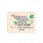 Ластик KOH-I-NOOR ELEPHANT 300/80 каучук 25х20х6 мм белый прямоуг.