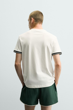 ZARA ФУТБОЛКА КОНТРАСТНАЯ ИТАЛИЯ 90 FIFA WORLD CUP™ FIFA CLASSICS, БЕЛЫЙ