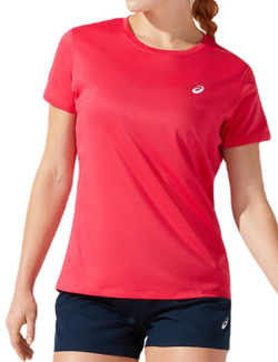 Женская теннисная футболка Asics Core Short Sleeve Top - Розовый