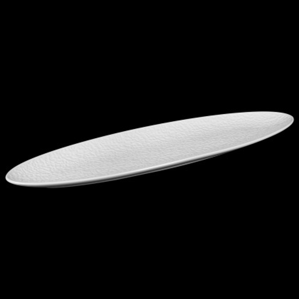 БЛЮДО овальное 17'' 440х140х23мм, белый "Corone Nori"