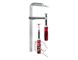 фирменная цельнометаллическая струбцина BESSEY GZ30-2K с двухкомпонентной рукояткой из пластика