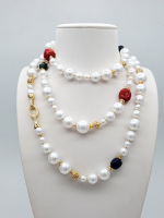 91001218 Колье SELENA PEARLS