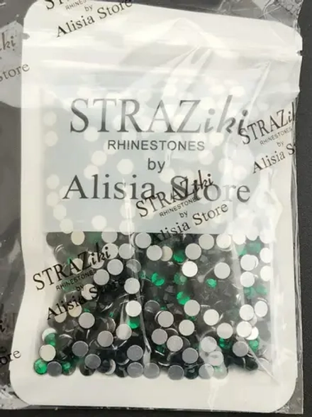 Стразы холодной фиксации стекло ss20 Emerald