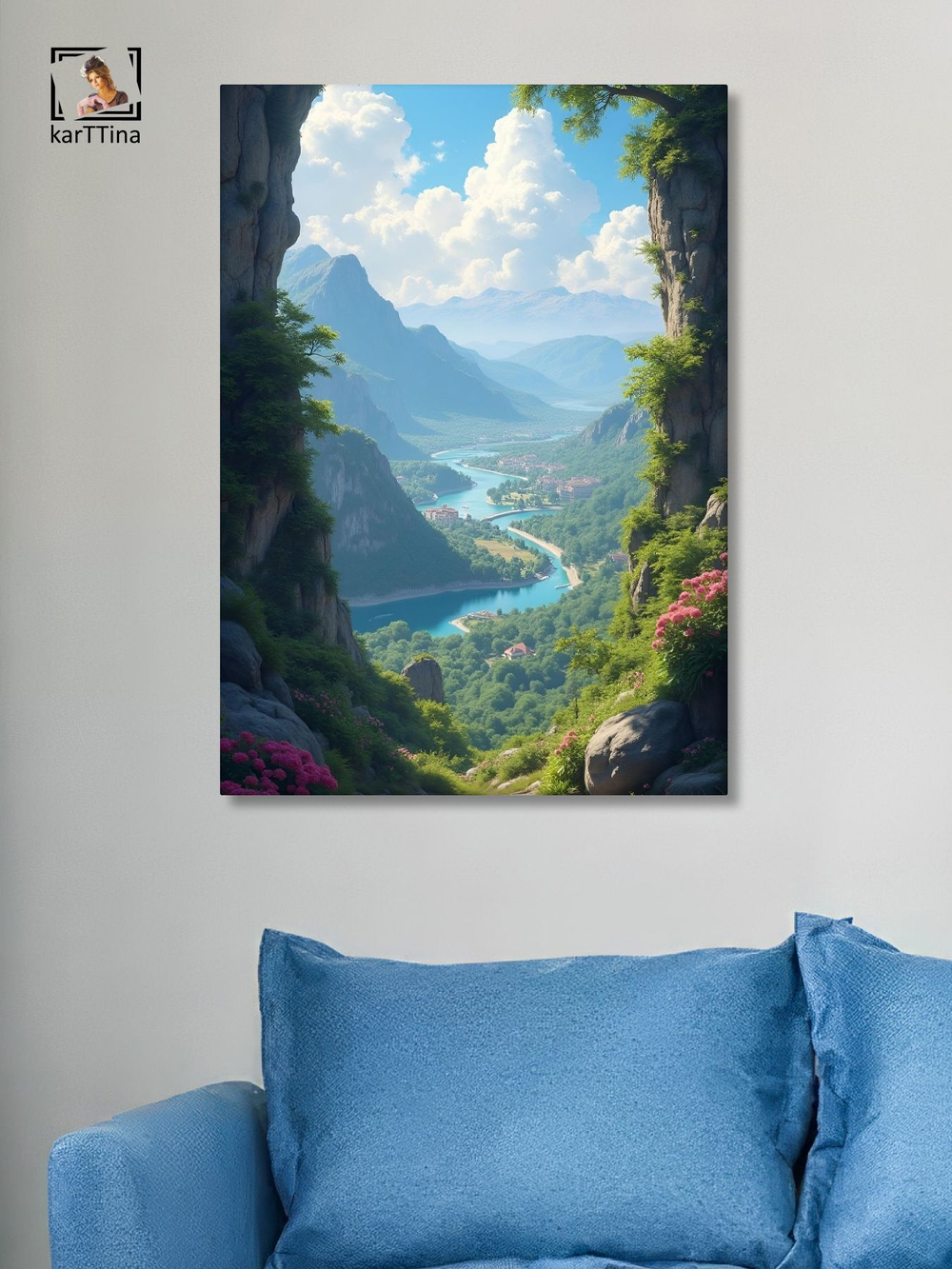 Картина Дорога в бесконечность 50x70см модульная 1шт.