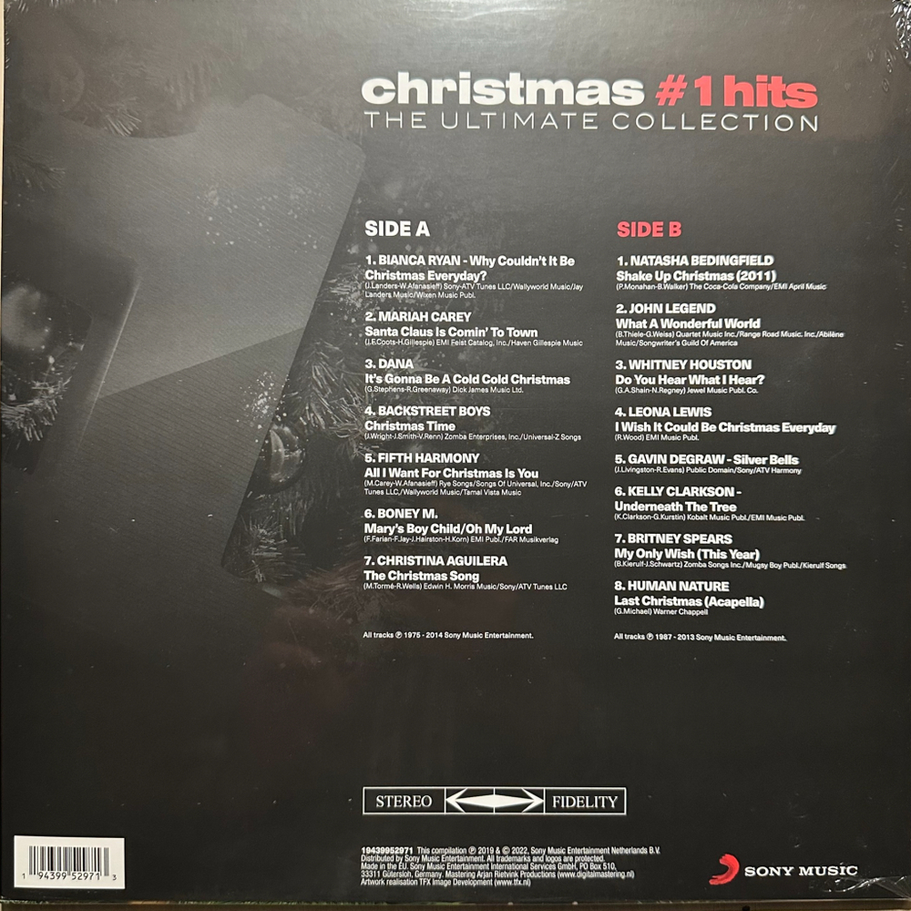 Сборник Christmas #1 Hits (Европа 2021г.)