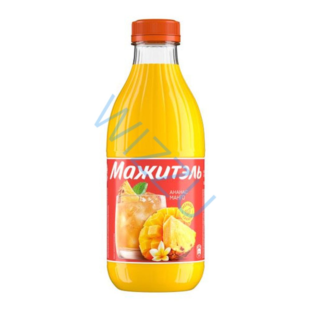 Напиток Мажитэль сывороточно-мол бум/уп Ананас-Манго 950мл