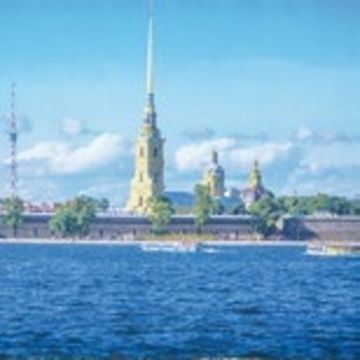 Салфетка микрофибра 15х17 (Петропавловская крепость) в упаковке