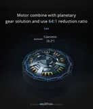 Мотор для робототехники T-Motor AK80-64 KV80