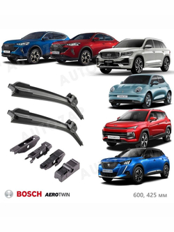 Щетки к-т 600/425 Monjaro HAVAL F7/7x Москвич 3