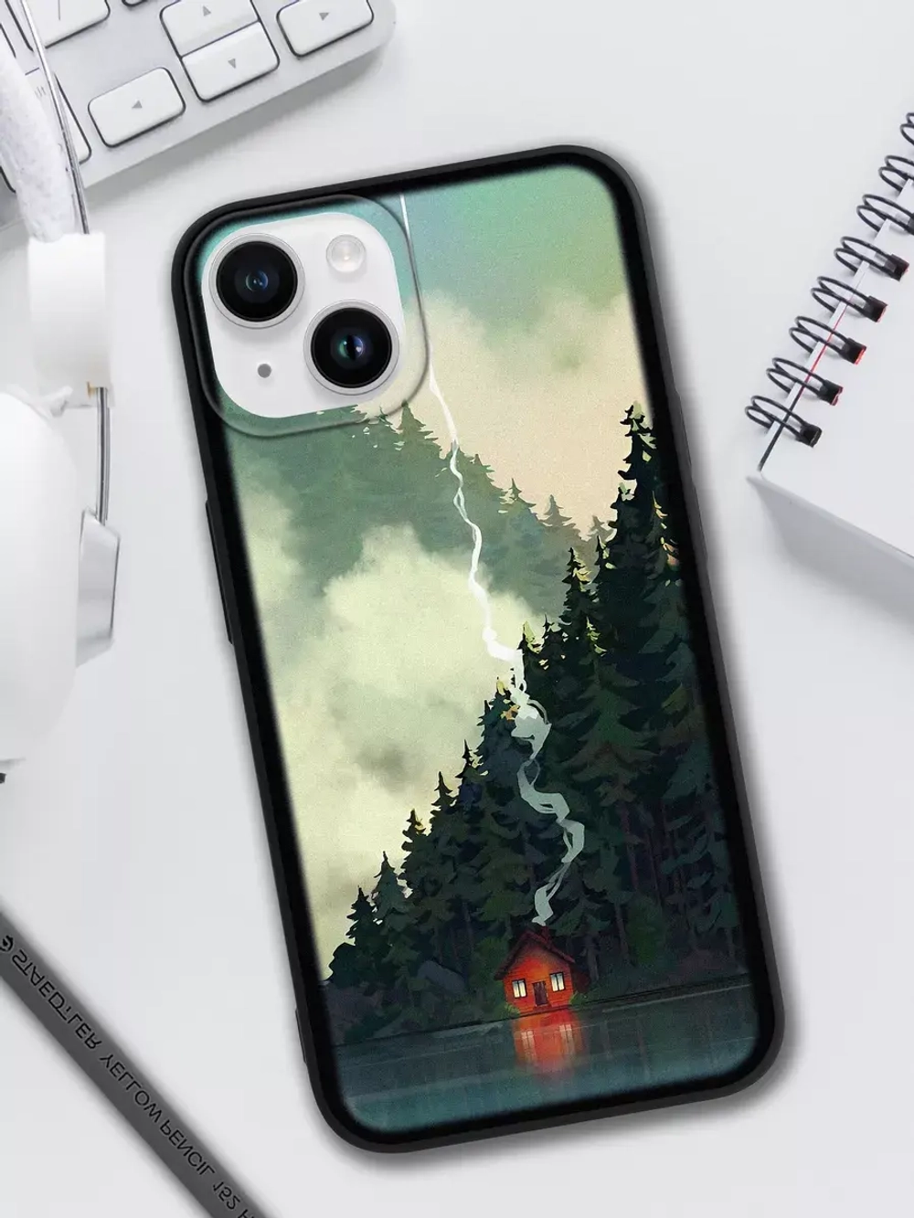 Чехол на iPhone 14 с принтом